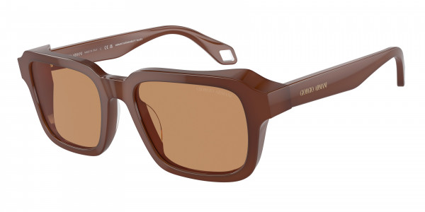 Giorgio Armani AR8194U Sunglasses, 604253 OPALINE HONEY BROWN (BROWN)