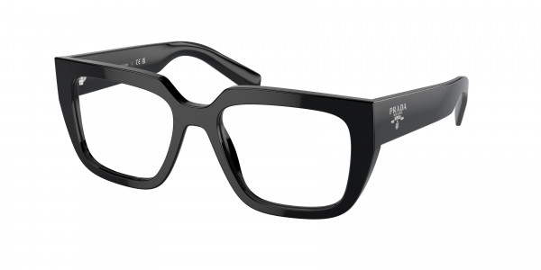Prada PR A03V Eyeglasses, 16K1O1 BLACK