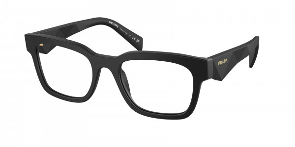 Prada PR A10V Eyeglasses, 12P1O1 MATTE BLACK (BLACK)
