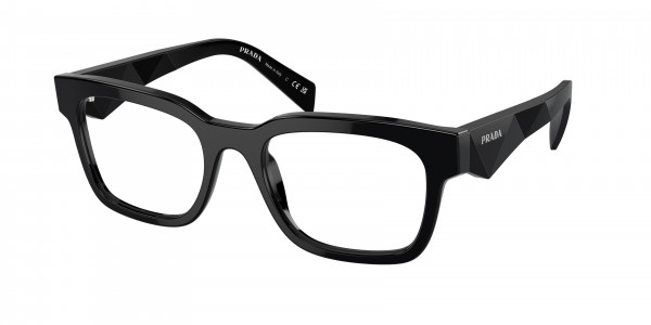 Prada PR A10V Eyeglasses, 16K1O1 BLACK