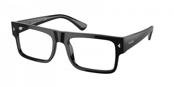 Prada PR A01V Eyeglasses, 16K1O1 BLACK