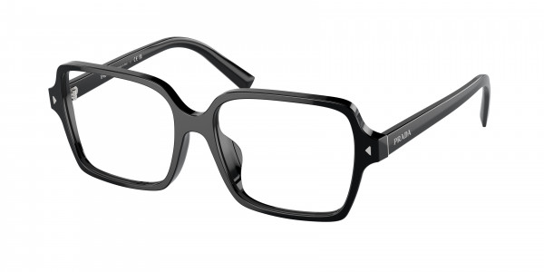 Prada PR A02V Eyeglasses, 1AB1O1 BLACK