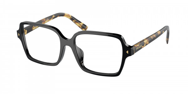 Prada PR A02V Eyeglasses, 3891O1 BLACK