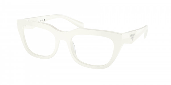 Prada PR A06V Eyeglasses, 17K1O1 WHITE IVORY (WHITE)