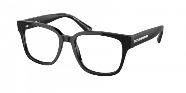 Prada PR A09VF Eyeglasses, 16K1O1 BLACK