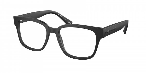 Prada PR A09V Eyeglasses, 12P1O1 MATTE BLACK (BLACK)