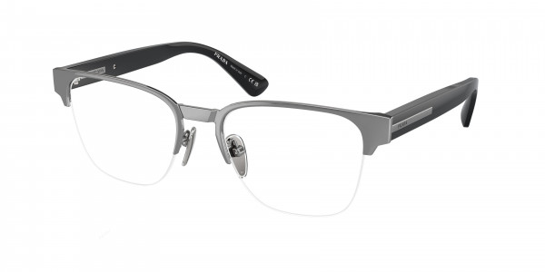Prada PR A52V Eyeglasses, 5AV1O1 GUNMETAL (GREY)