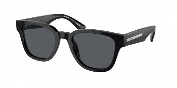 Prada PR A04SF Sunglasses, 16K07T BLACK BLUE VINTAGE (BLACK)