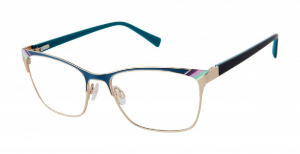 gx by Gwen Stefani GX102 Eyeglasses, Navy (NAV)