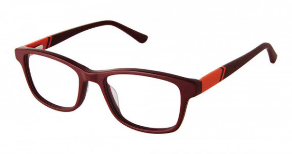 SuperFlex SFK-290 Eyeglasses, M310-MAT RED ORANGE