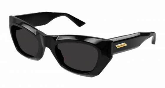 Bottega Veneta BV1251S Sunglasses, 001 - BLACK with GREY lenses