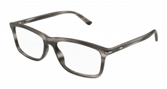 Gucci GG1447O Eyeglasses, 003 - HAVANA with TRANSPARENT lenses