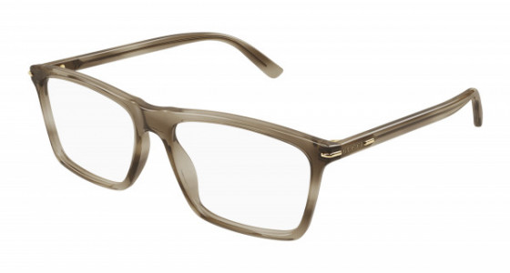 Gucci GG1445O Eyeglasses, 003 - HAVANA with TRANSPARENT lenses