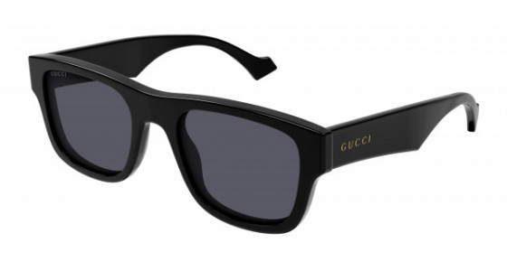 Gucci GG1427S Sunglasses, 001 - BLACK with GREY lenses