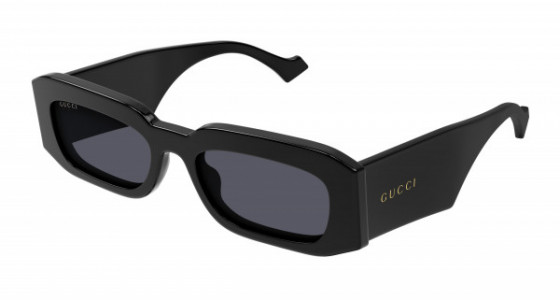 Gucci GG1426S Sunglasses, 001 - BLACK with GREY lenses