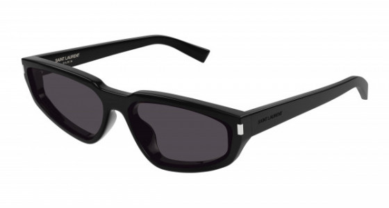 Saint Laurent SL 634 NOVA Sunglasses, 001 - BLACK with BLACK lenses