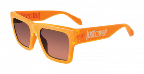 Just Cavalli SJC038 Sunglasses, TRANSP ORANGE (01KD)