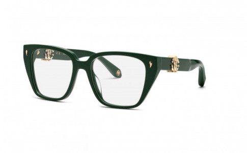 Roberto Cavalli VRC046 Eyeglasses, GREEN (0D80)