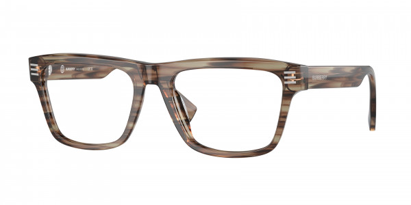 Burberry BE2387 Eyeglasses, 4098 STRIPED GREEN (GREEN)