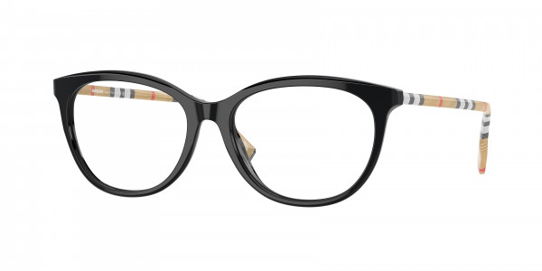 Burberry BE2389F Eyeglasses, 3853 BLACK