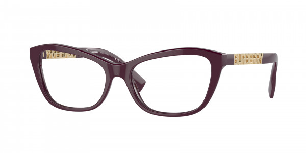 Burberry BE2392F Eyeglasses, 3979 BORDEAUX (RED)