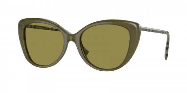 Burberry BE4407F Sunglasses, 4090/2 GREEN GREEN (GREEN)