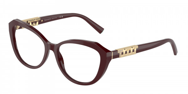 Tiffany & Co. TF2241BF Eyeglasses, 8389 BURGUNDY (VIOLET)