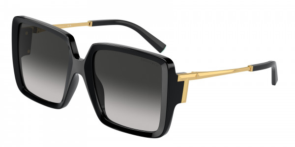 Tiffany & Co. TF4212U Sunglasses, 80013C BLACK GREY GRADIENT (BLACK)