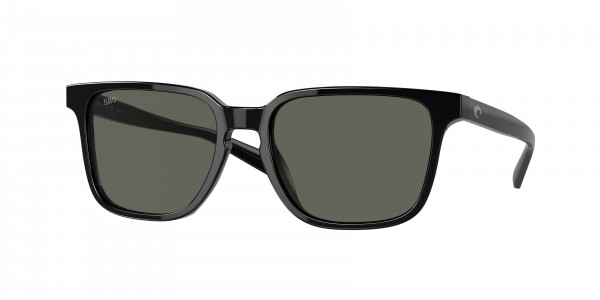 Costa Del Mar 6S2013 KAILANO Sunglasses, 201301 KAILANO BLACK GRAY 580G (BLACK)