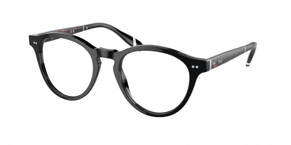 Polo PH2268F Eyeglasses, 5001 SHINY BLACK (BLACK)