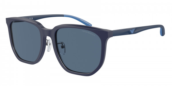 Emporio Armani EA4215D Sunglasses, 508880 MATTE BLUE DARK BLUE (BLUE)