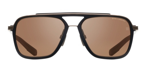 DITA LSA-400 Sunglasses, BLACK/WHITE GOLD