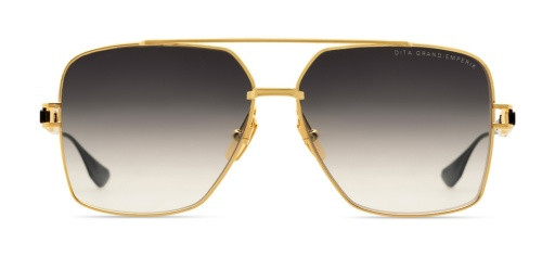 DITA GRAND-EMPERIK Sunglasses, YELLOW GOLD - MATTE BLACK