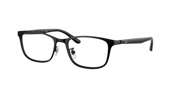 Ray-Ban Optical RX8773D Eyeglasses, 1012 MATTE BLACK (BLACK)