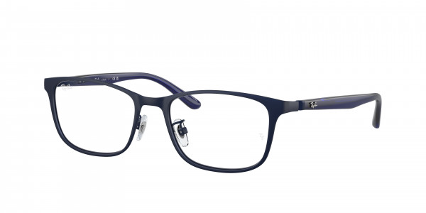 Ray-Ban Optical RX8773D Eyeglasses, 1242 BRUSHED MATTE DARK BLU (BLUE)
