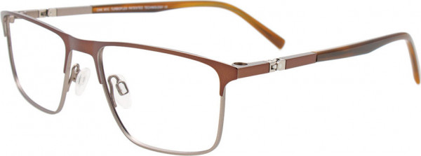 OAK NYC O3019 Eyeglasses, 010 - Brown & Steel