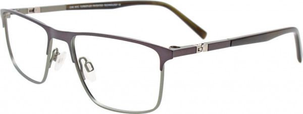 OAK NYC O3019 Eyeglasses, 020 - Dark Steel & Steel
