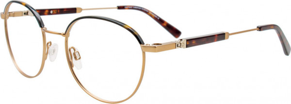 EasyTwist CT284 Eyeglasses, 010 - Soft Gold & Dark Tortoise