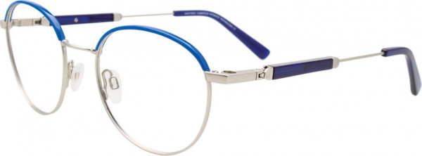 EasyTwist CT284 Eyeglasses, 050 - Silver & Blue