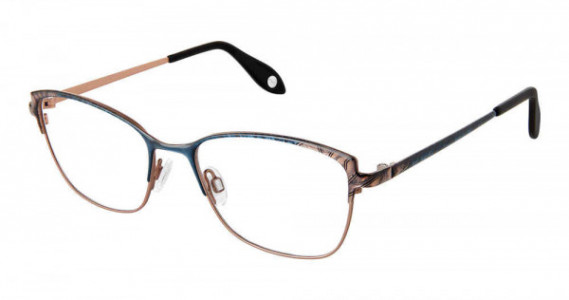Fysh UK F-3727 Eyeglasses, S201-BLUE ROSE