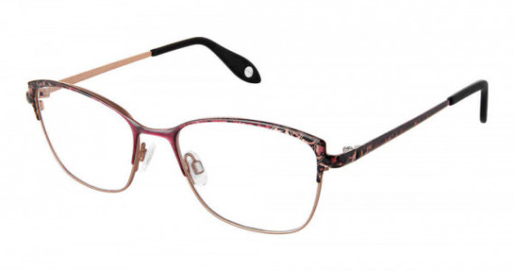 Fysh UK F-3727 Eyeglasses, S208-MAGENTA ROSE