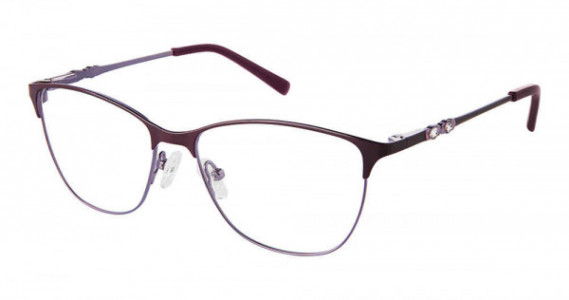 SuperFlex SF-1163T Eyeglasses, S107-AUBERGINE LILAC