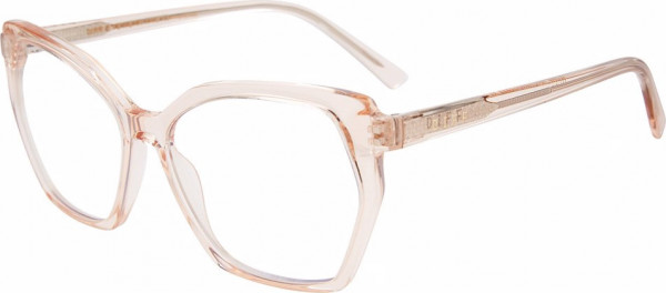 Diff VDFMAE Eyeglasses, ROSE CRYSTAL B/L (06SP)