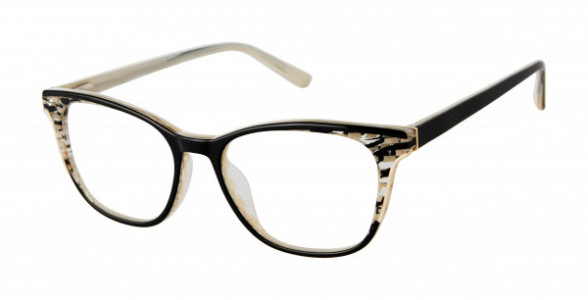 L.A.M.B. LA124 Eyeglasses, Black (BLK)