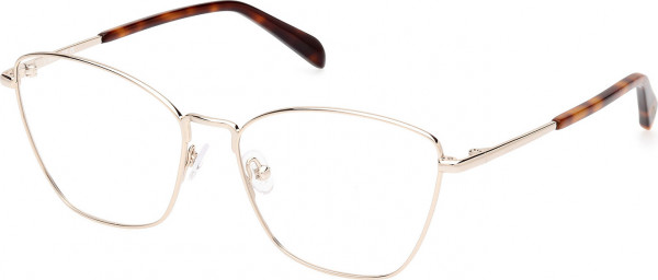 Emilio Pucci EP5243 Eyeglasses, 032 - Shiny Pale Gold / Blonde Havana