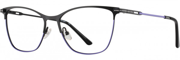 Cote D'Azur Cote d'Azur 370 Eyeglasses, 3 - Black / Iris