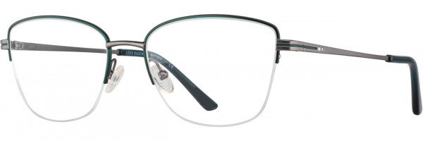 Cote D'Azur Cote d'Azur 372 Eyeglasses, 2 - Emerald / Graphite