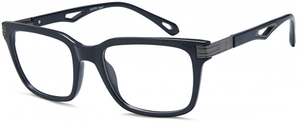 Di Caprio DC375 Eyeglasses, Blue Gunmetal