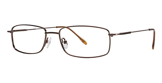 Enhance 3776 Eyeglasses, Dark Brown