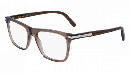 Ferragamo SF2959N Eyeglasses, (278) TRANSPARENT SAND